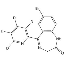 1185022-85-8 溴西泮-D4 標(biāo)準(zhǔn)品